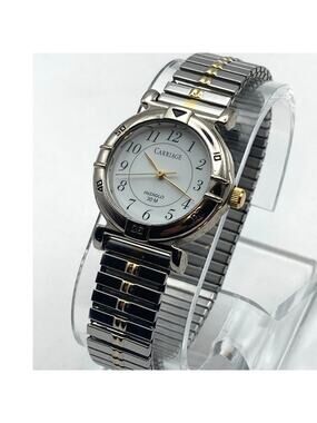 Women's Carriage By Timex Indiglo Watch 28mm - Fresh Battery WR Expandable Band